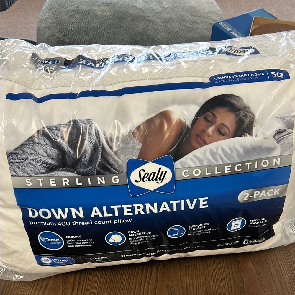Sterling Collection White Down Alternative Pillow